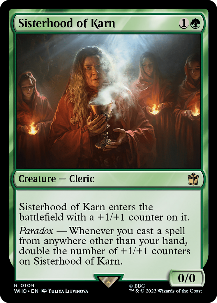 Sisterhood of Karn [Doctor Who] | The Clever Kobold