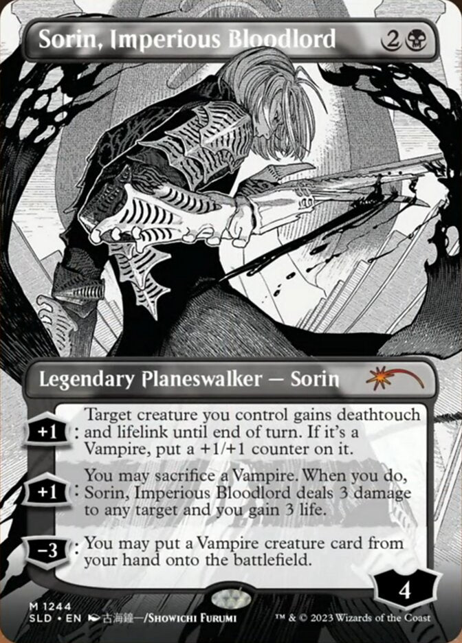 Sorin, Imperious Bloodlord (Borderless) [Secret Lair Drop Series] | The Clever Kobold