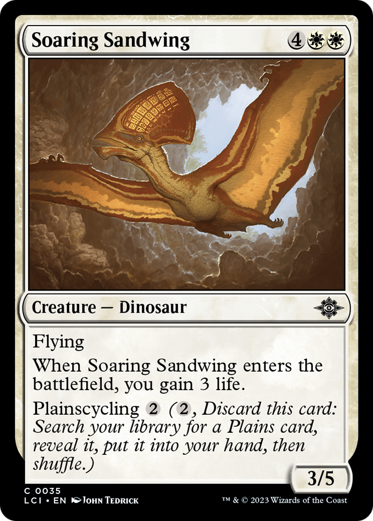 Soaring Sandwing [The Lost Caverns of Ixalan] | The Clever Kobold