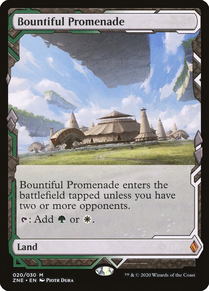 Bountiful Promenade (Expeditions) [Zendikar Rising Expeditions] | The Clever Kobold