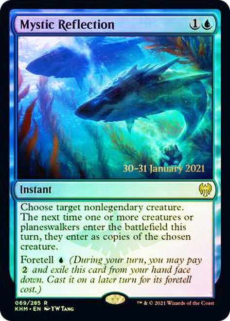 Mystic Reflection [Kaldheim Prerelease Promos] | The Clever Kobold