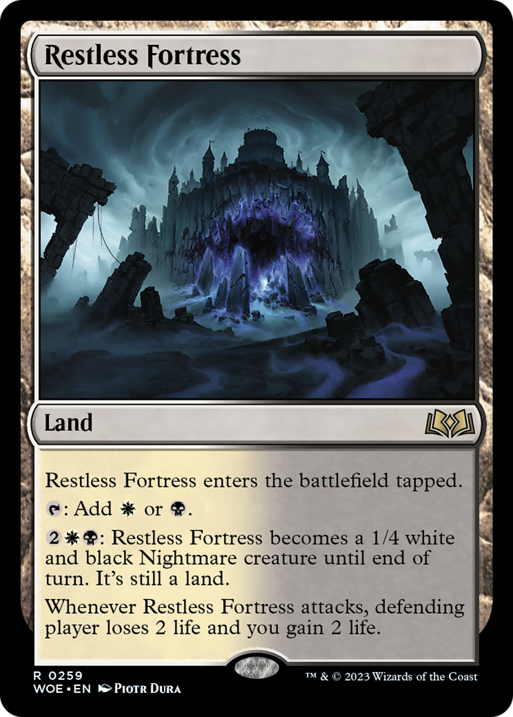 Restless Fortress [Wilds of Eldraine] | The Clever Kobold