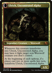 Ulrich of the Krallenhorde // Ulrich, Uncontested Alpha [Eldritch Moon Prerelease Promos] | The Clever Kobold