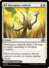 Razorgrass Ambush // Razorgrass Field [Modern Horizons 3] | The Clever Kobold