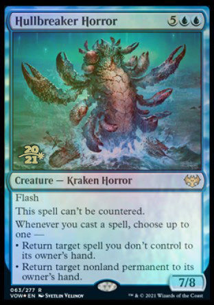 Hullbreaker Horror [Innistrad: Crimson Vow Prerelease Promos] | The Clever Kobold