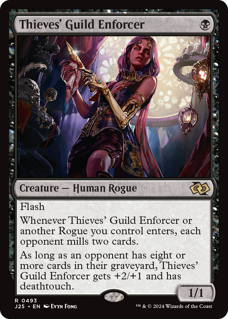 Thieves' Guild Enforcer [Foundations Jumpstart] | The Clever Kobold