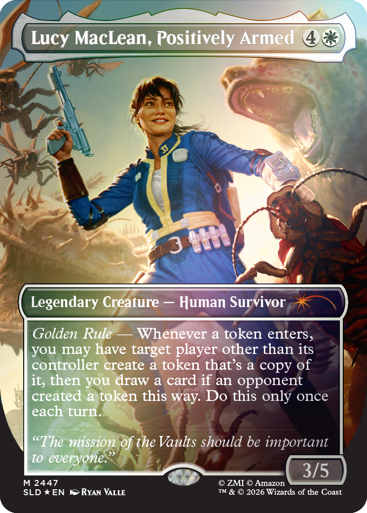 Secret Lair x Fallout: Beyond Vault 33 Foil Edition