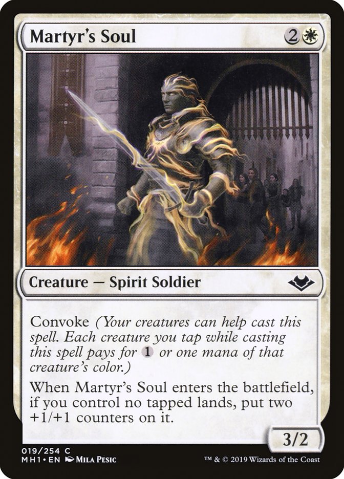 Martyr's Soul [Modern Horizons] | The Clever Kobold