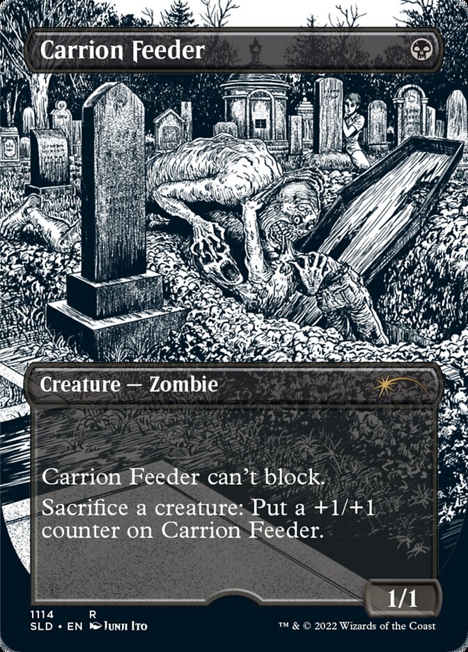 Carrion Feeder (Borderless) [Secret Lair Drop Series] | The Clever Kobold