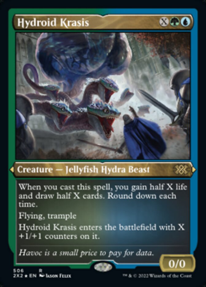 Hydroid Krasis (Foil Etched) [Double Masters 2022] | The Clever Kobold