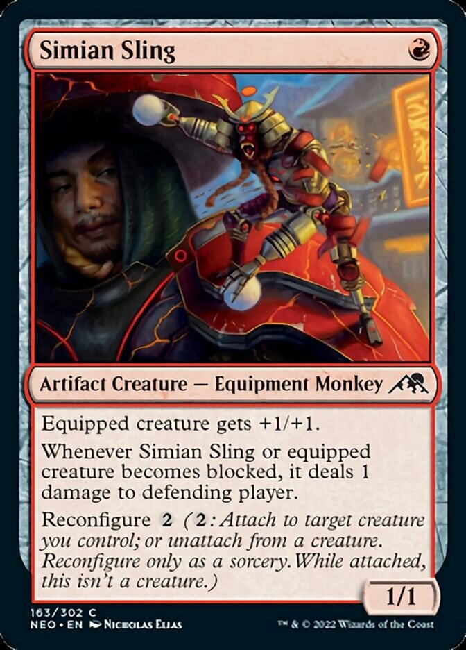 Simian Sling [Kamigawa: Neon Dynasty] | The Clever Kobold