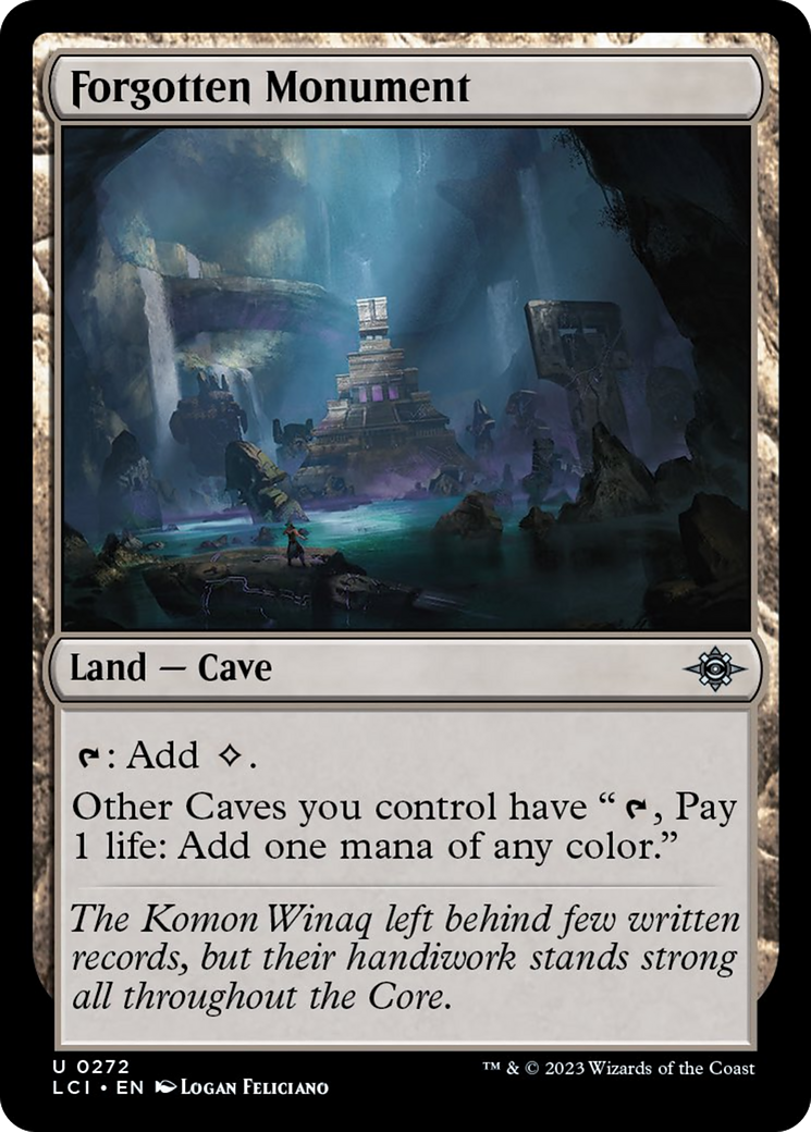 Forgotten Monument [The Lost Caverns of Ixalan] | The Clever Kobold