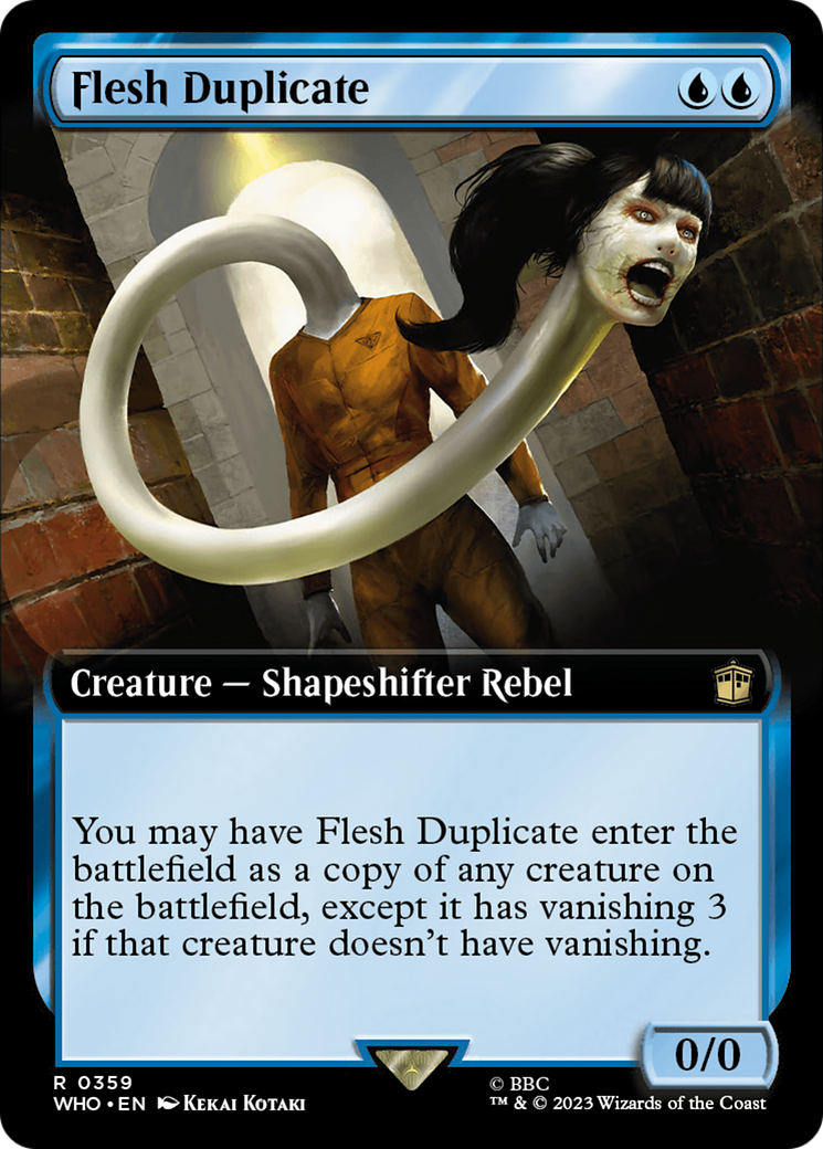 Flesh Duplicate (Extended Art) [Doctor Who] | The Clever Kobold