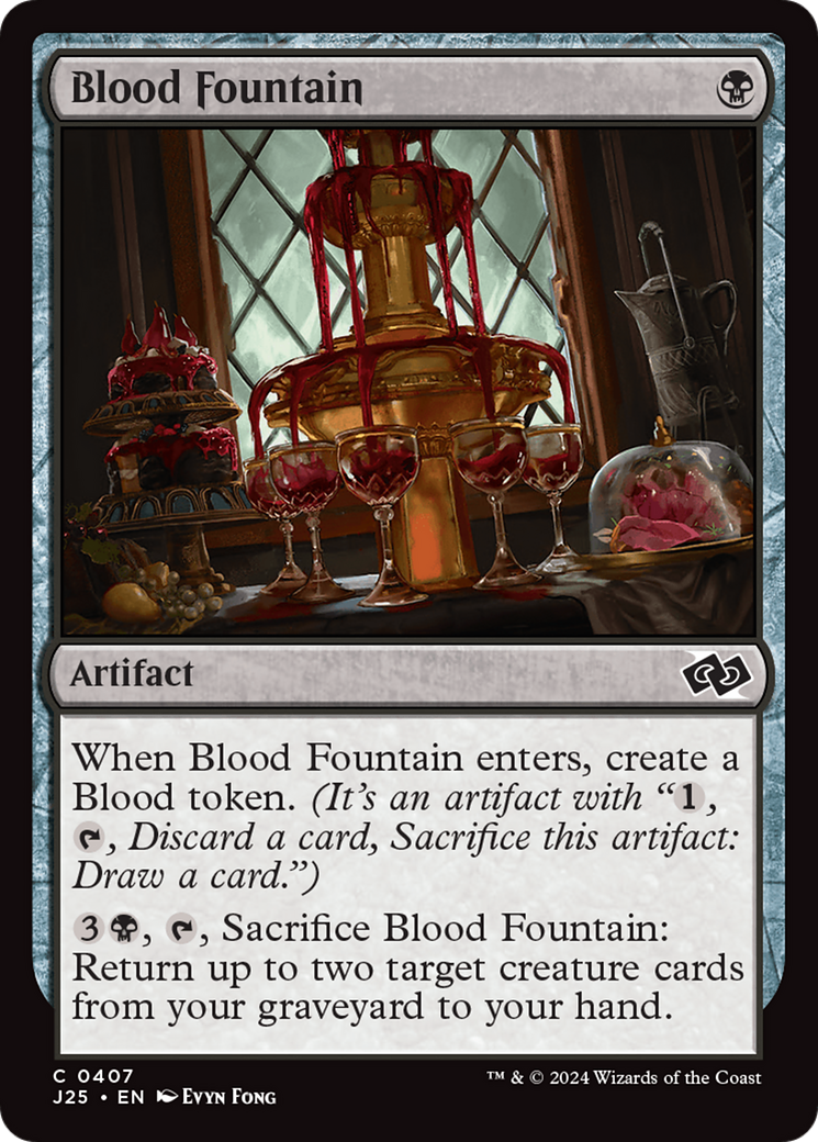 Blood Fountain [Foundations Jumpstart] | The Clever Kobold