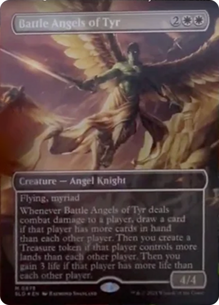 Battle Angels of Tyr (Rainbow Foil) [Secret Lair Drop Series] | The Clever Kobold