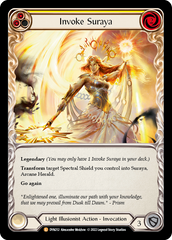 Invoke Suraya // Suraya, Archangel of Knowledge [DYN212] (Dynasty)  Rainbow Foil | The Clever Kobold