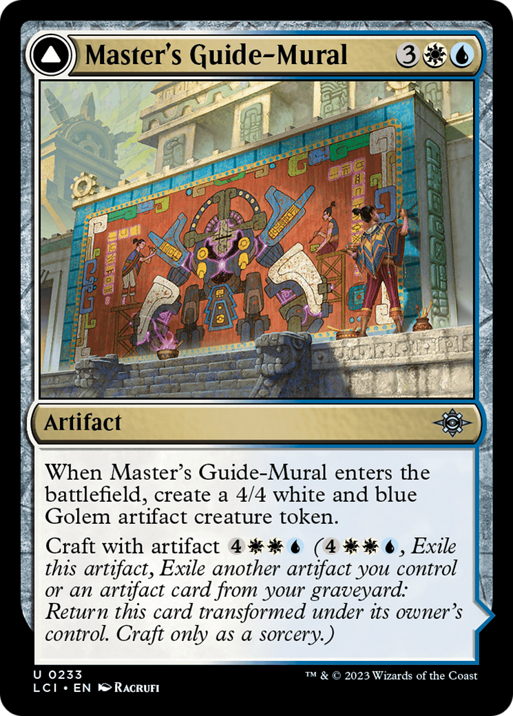 Master's Guide-Mural // Master's Manufactory [The Lost Caverns of Ixalan] | The Clever Kobold