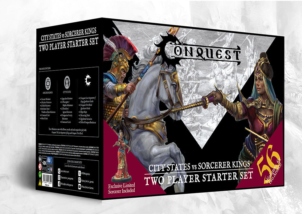 Sorcerer Kings Vs City States - Two Player Starter Set (Preorder) | The Clever Kobold