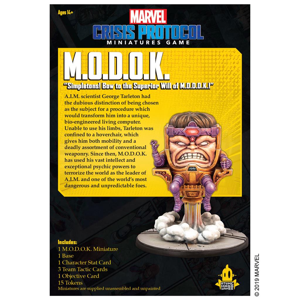 Marvel: Crisis Protocol - MODOK | The Clever Kobold