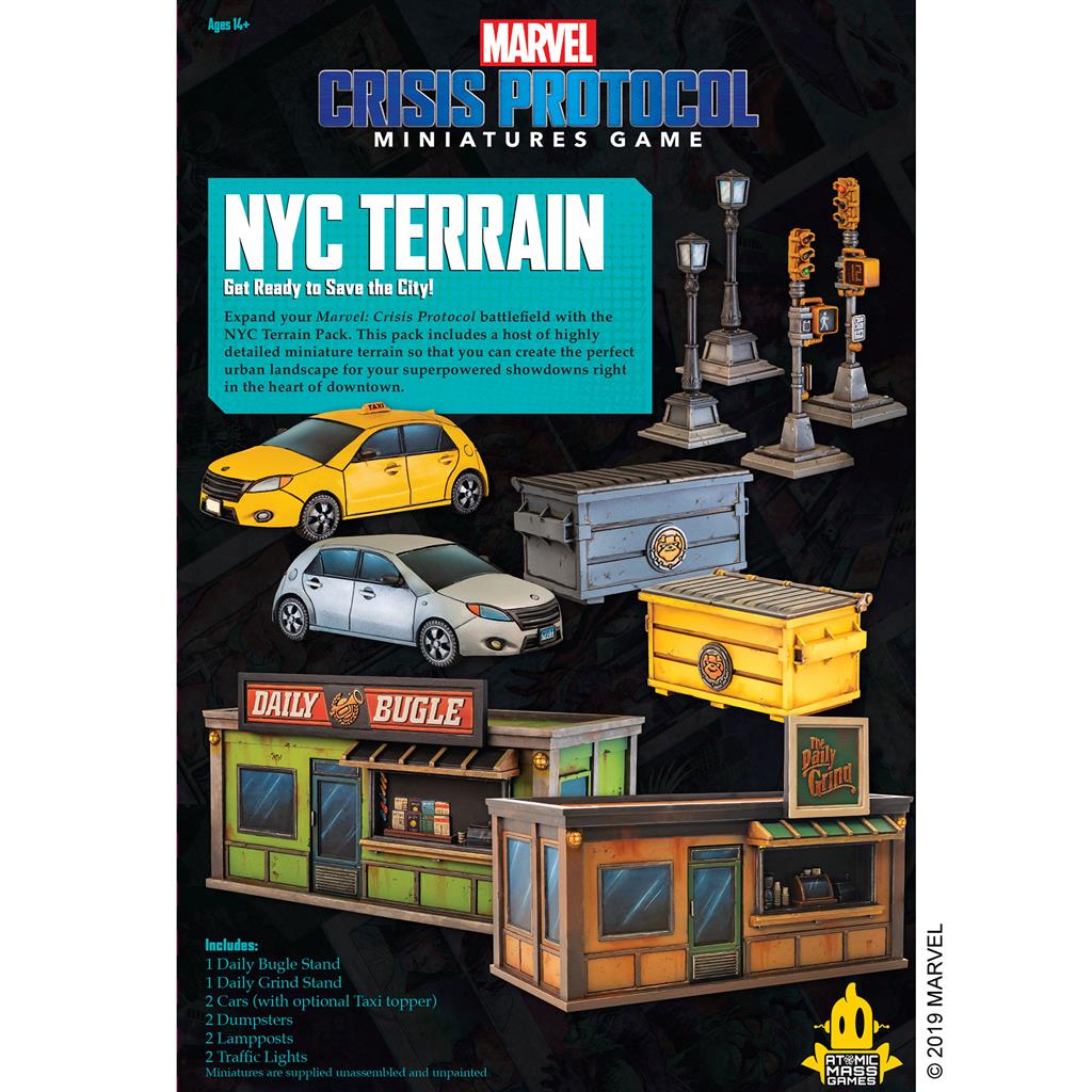 Marvel: Crisis Protocol - NYC Terrain Expansion