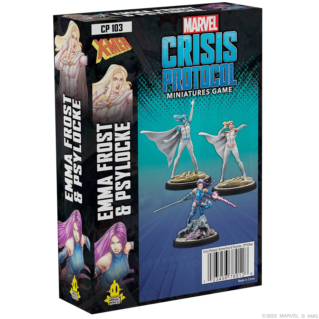 Marvel: Crisis Protocol - Emma Frost & Psylocke | The Clever Kobold