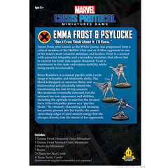 Marvel: Crisis Protocol - Emma Frost & Psylocke | The Clever Kobold