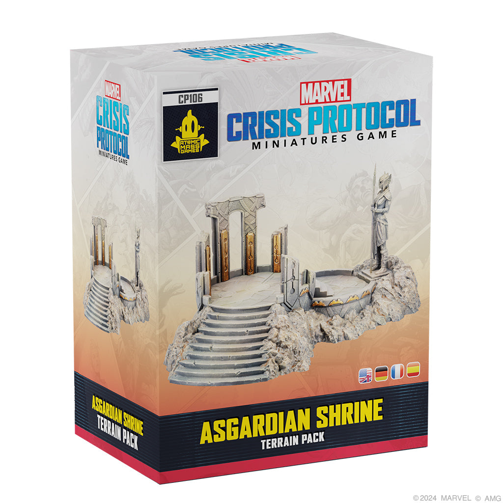 Marvel: Crisis Protocol - Asgardian Shrine Terrain Pack | The Clever Kobold