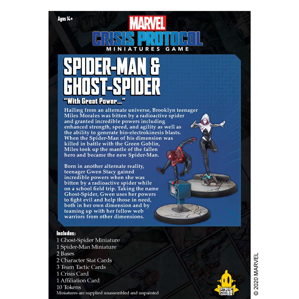 Marvel: Crisis Protocol - Spider-Man and Ghost-Spider