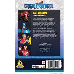 Marvel: Crisis Protocol - Avengers Affiliation Pack | The Clever Kobold