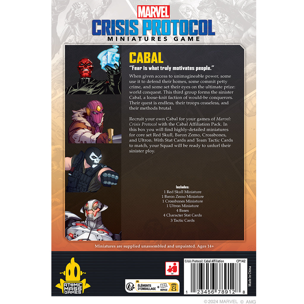 Marvel: Crisis Protocol - Cabal Affiliation Pack | The Clever Kobold