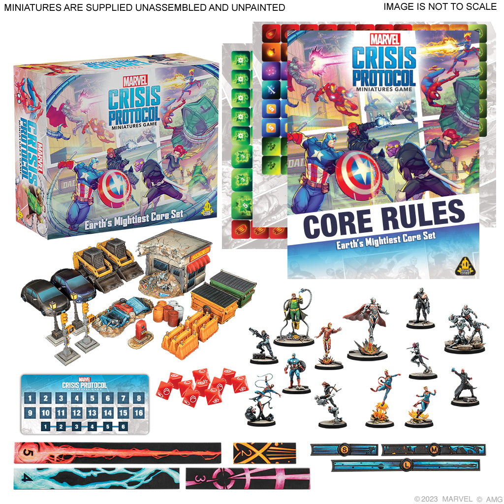 Marvel: Crisis Protocol - Earth's Mightiest Core Set | The Clever Kobold