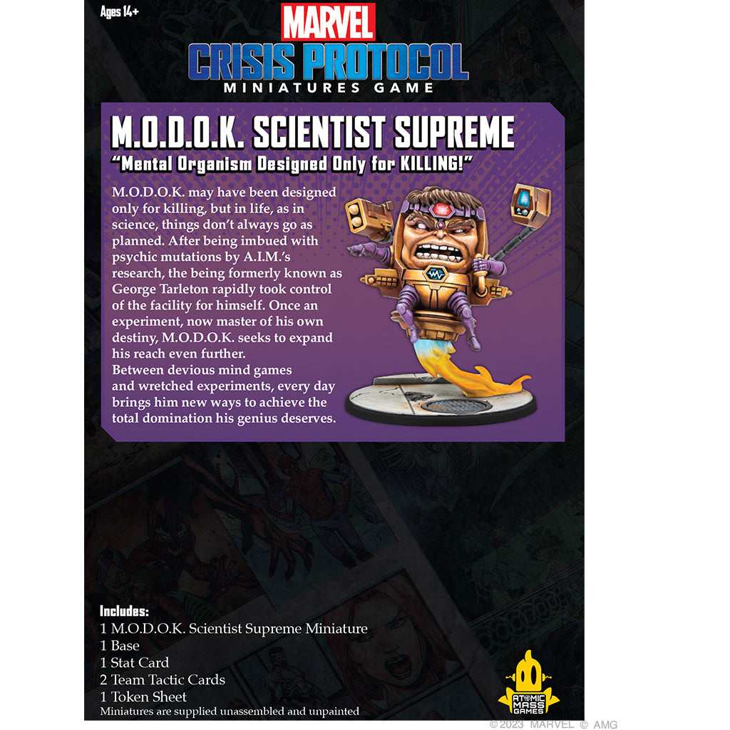 Marvel: Crisis Protocol - M.O.D.O.K. Scientist Supreme | The Clever Kobold