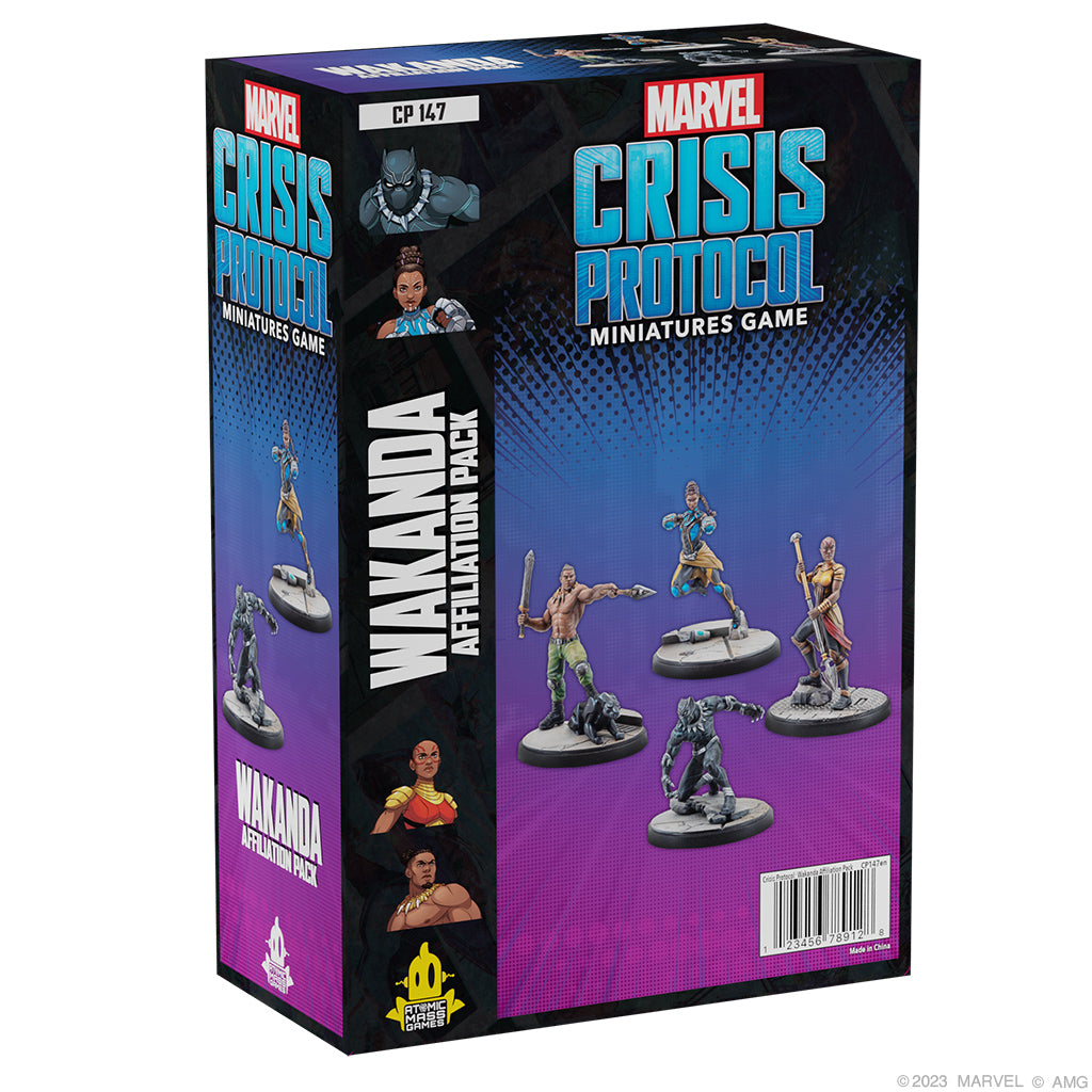 Marvel: Crisis Protocol - Wakanda Affiliation Pack | The Clever Kobold