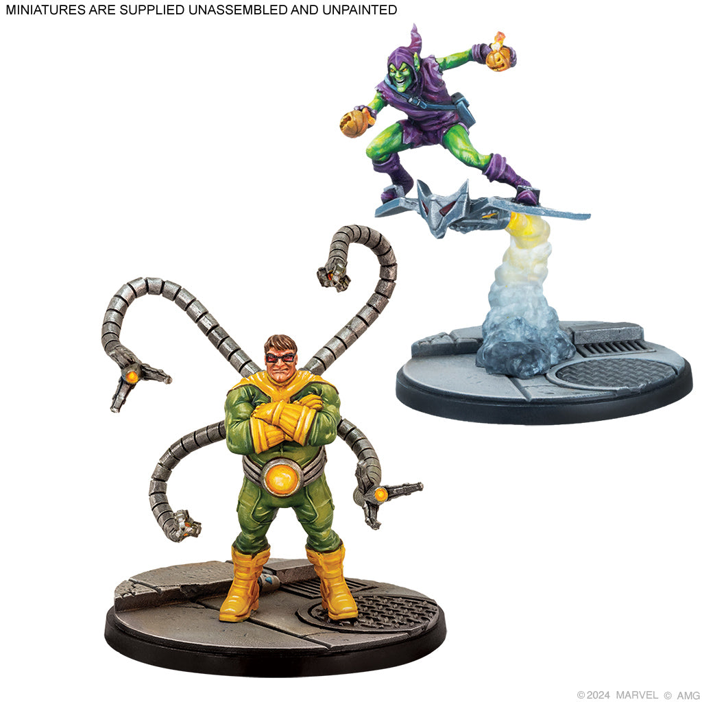 Marvel: Crisis Protocol - Spider-Foes Affiliation Pack | The Clever Kobold