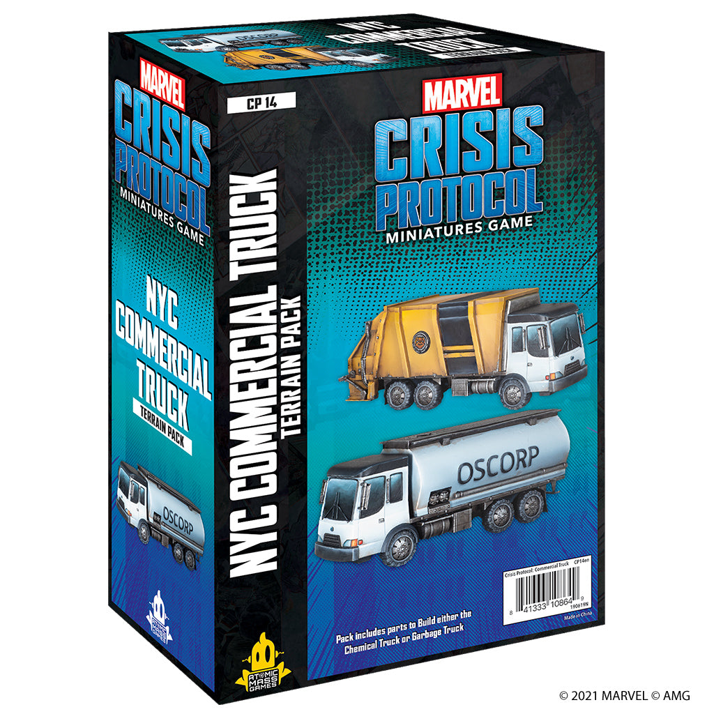 Marvel: Crisis Protocol - NYC Commercial Truck | The Clever Kobold