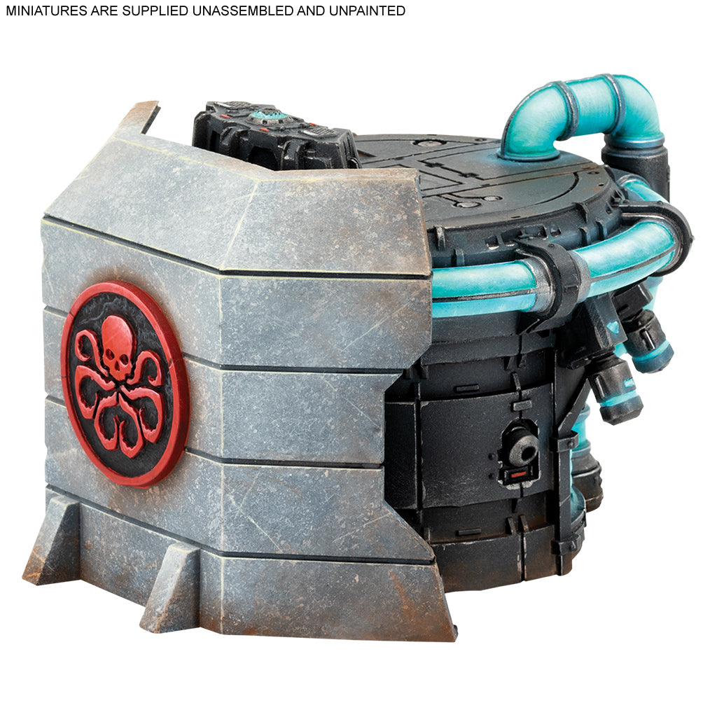 Marvel: Crisis Protocol - Hydra Power Station Terrain Pack | The Clever Kobold