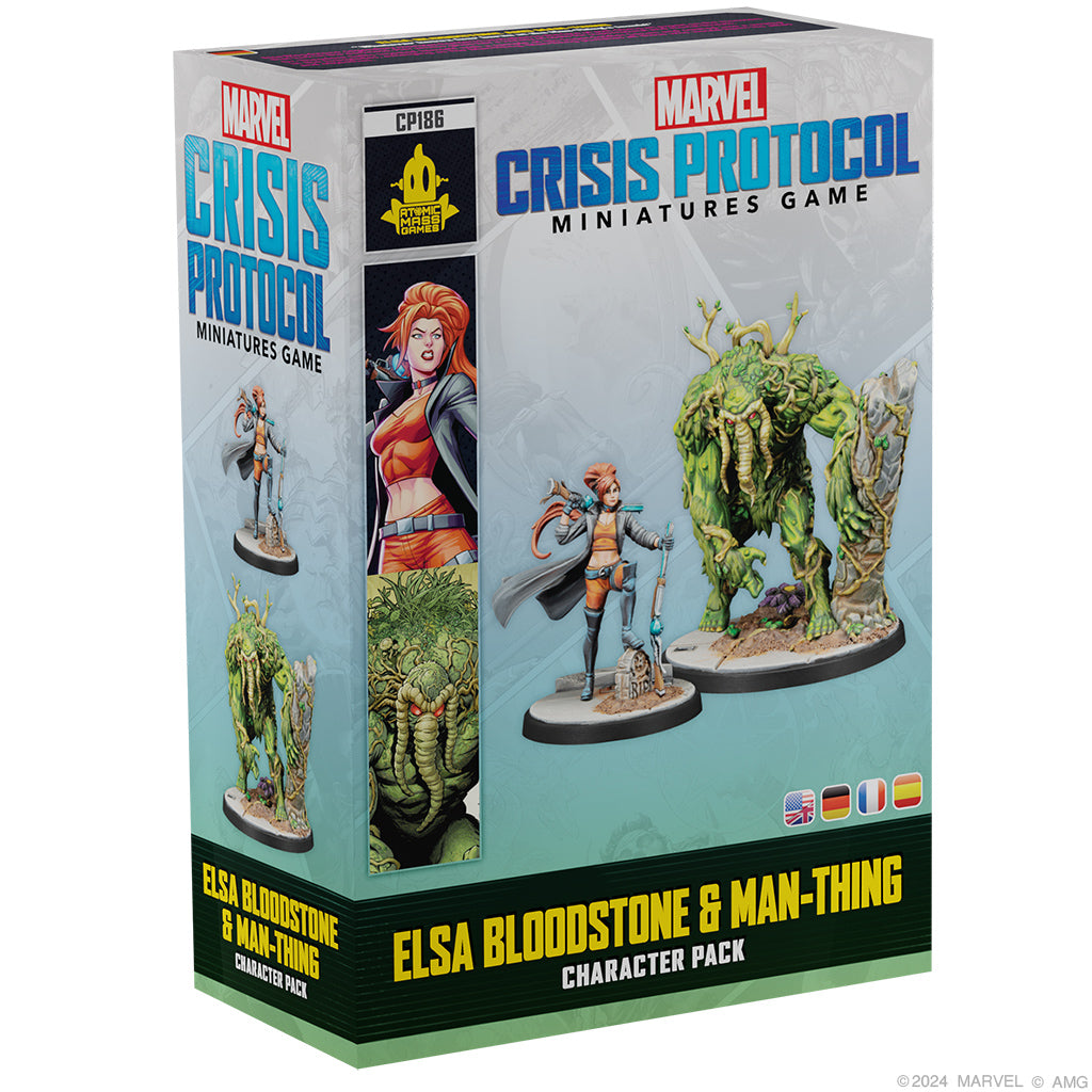 Marvel: Crisis Protocol - Elsa Bloodstone & Man-Thing | The Clever Kobold