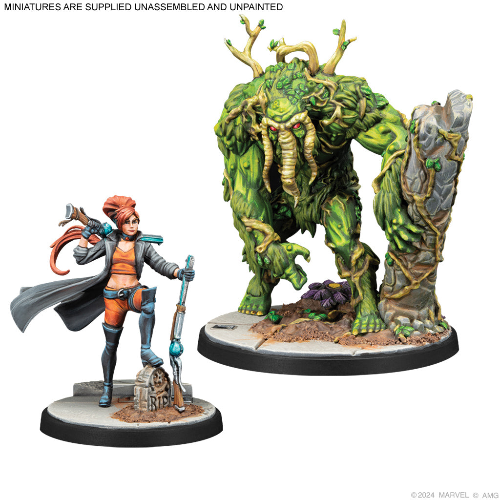 Marvel: Crisis Protocol - Elsa Bloodstone & Man-Thing | The Clever Kobold