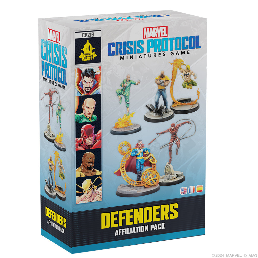 Marvel: Crisis Protocol - Defenders Affiliation Pack