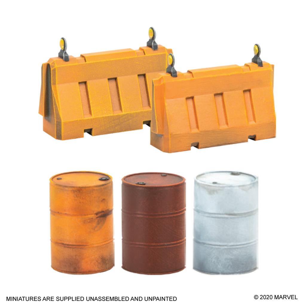 Marvel: Crisis Protocol - NYC Construction Site Terrain Expansion