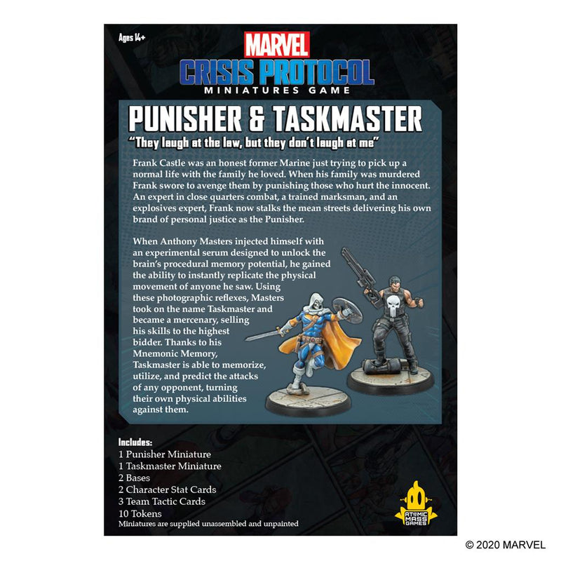 Marvel: Crisis Protocol - Punisher and Taskmaster