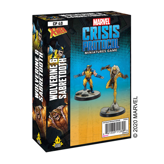 Marvel: Crisis Protocol - Wolverine and Sabertooth