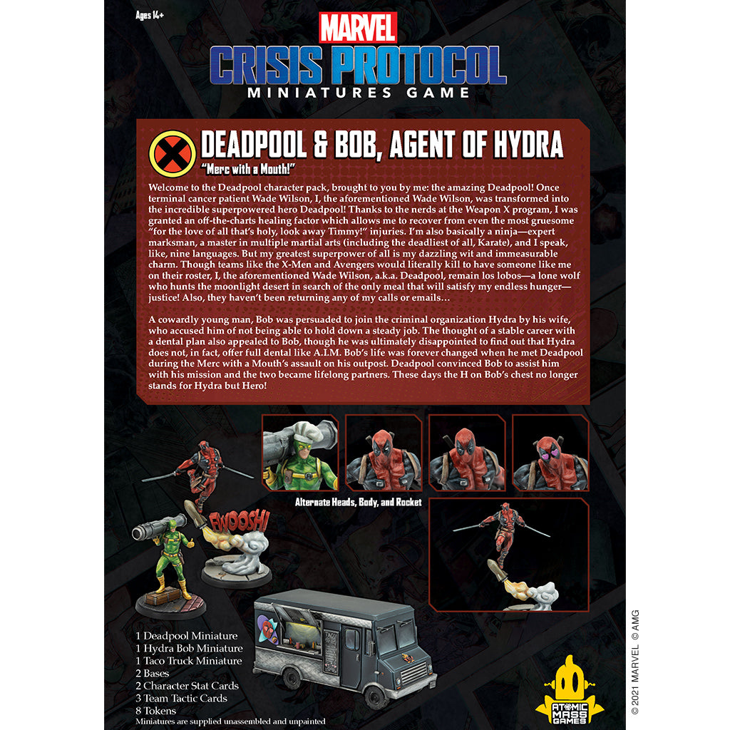 Marvel: Crisis Protocol - Deadpool and Bob, Agent of Hydra