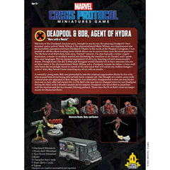 Marvel: Crisis Protocol - Deadpool and Bob, Agent of Hydra | The Clever Kobold