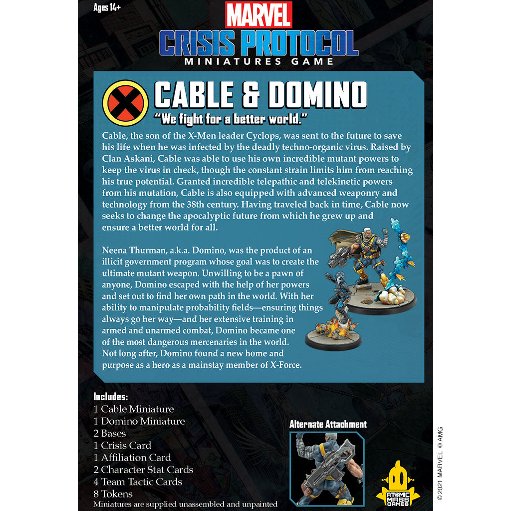 Marvel: Crisis Protocol - Domino and Cable