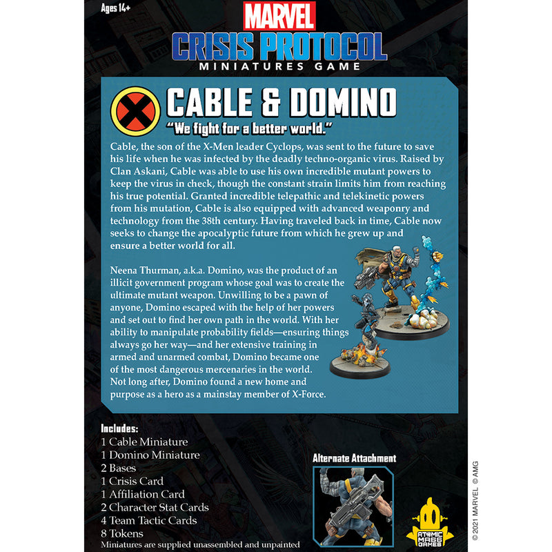 Marvel: Crisis Protocol - Domino and Cable