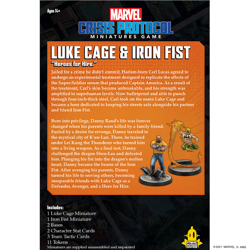 Marvel: Crisis Protocol - Luke Cage and Iron Fist