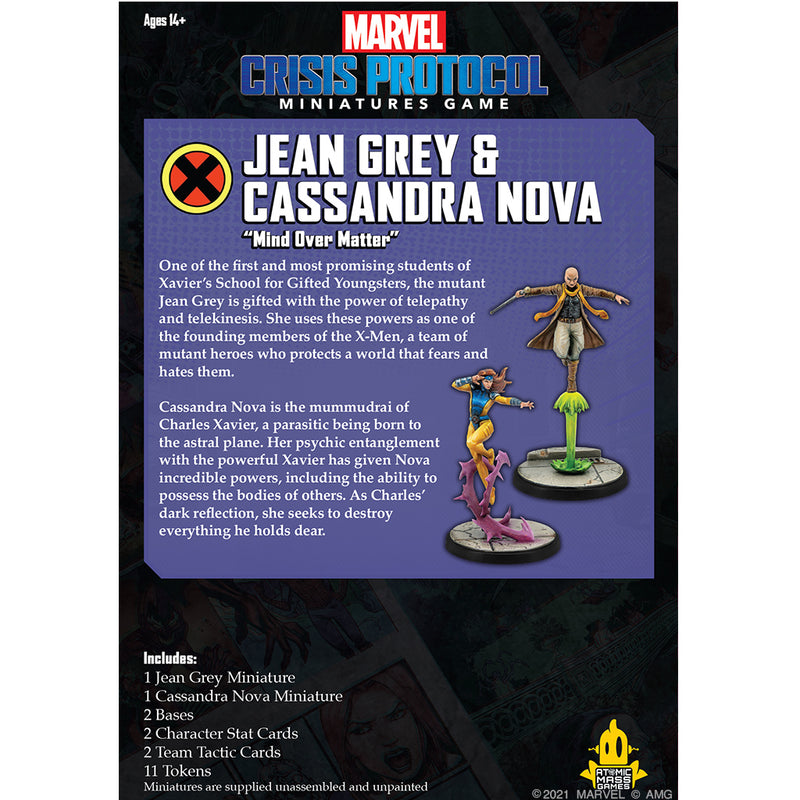 Marvel: Crisis Protocol - Jean Gray and Cassandra Nova