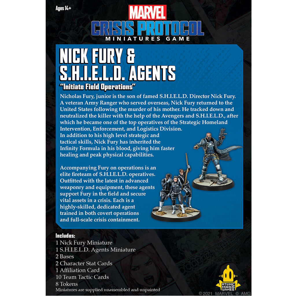 Marvel: Crisis Protocol - Nick Fury and S.H.I.E.L.D. Agents