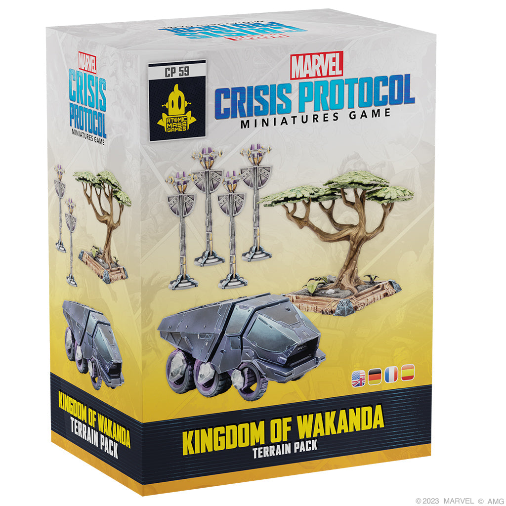 Marvel: Crisis Protocol - Kingdom of Wakanda Terrain Pack | The Clever Kobold